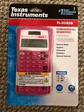 NIB Texas Instruments TI-30XIIS Pink Color Scientific Calculator